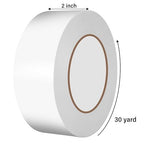 WINNOW Heavy Duty Double Sided Rug Tape 2 Inch x 30 Yards – Carpet Tape Gripper for Wood, Tile & Carpet, Non‑Slip, Strong Hold, Removable