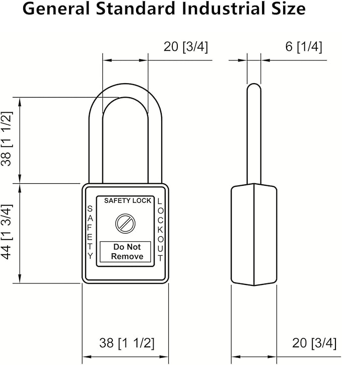 Lockout Tagout Locks, Safety Padlock, Loto Locks Keyed Differently Lock Out Tag Out 100 pcs Safety Padlocks Plastic with 100 Lockout TagOut Tags Red