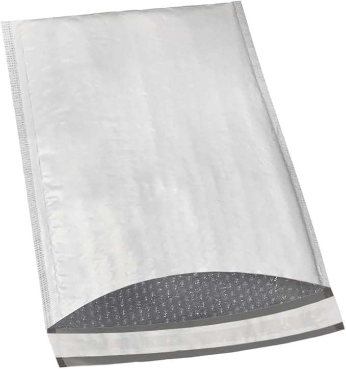 9.5x14.5 inches Poly Bubble Mailer Self Seal Shipping Envelopes 2.5 Mil 100 Pack