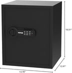 RPNB Deluxe Safe and Lock Box,Digital Keypad Safe Box,Steel Alloy Small Safes, Keypad Lock,Perfect for Home Office Hotel Business Jewelry Cash Use Storage,1.52 Cubic Feet