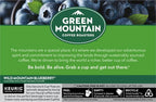 Green Mountain Coffee K-Cup, Wild Mountain Blueberry, 12-Count