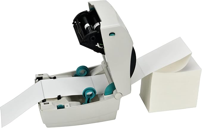 Sale4Less 2000 Fanfold 4 x 6 Direct Thermal Shipping Labels - Label Compatible DYMO Label writer Rollo & Zebra with Perforated line for Thermal Printers labels - Commercial Grade - Manufactured By UPS
