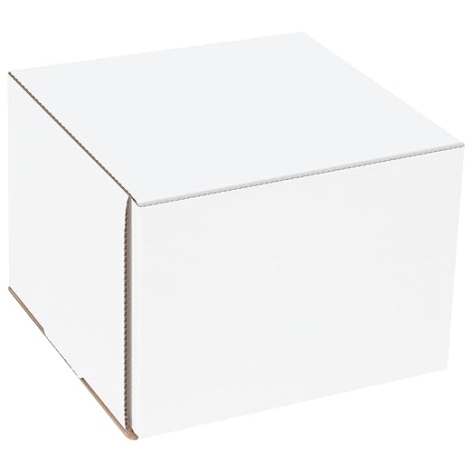 Box USA BM886 8"L x 8"W x 6"H, White (Pack of 50)