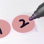SHYGO® 1“ Pink Circle Dot Stickers Color Coding Labels, 1000PCS 2 Rolls