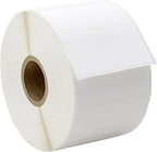 HOUSELABELS 2" x 1" Barcode Labels in Polypropylene Compatible with Zebra and Rollo Printers, 16 Rolls / 1,300 Labels per Roll