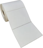 Premium Label Supply 4" x 3" Direct Thermal Labels - 500 Labels per Roll - 1'' Core - 20 Rolls - 10,000 Labels