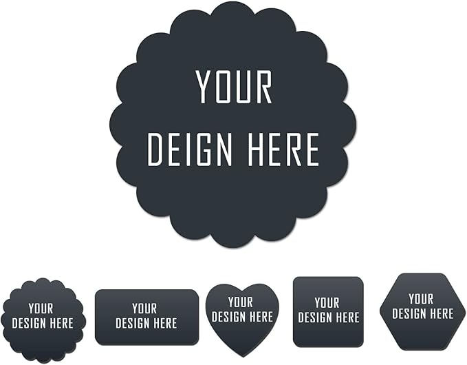 Custom Stickers for Business Logo Personalized Label Stickers Customized 100,200pcs, 1",1.5",2", 3", 4"