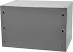 Akro-Mils Steel Garage Storage Cabinet, Small Parts Organizer Metal Cabinet for Hardware, Nails, Screws, Bolts, Nuts, and More, 17" W x 11" D x 11" H, 28-Drawer, Gray Cabinet/Black Drawers (19228)