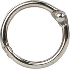 30Pcs Metal Binding Binder Rings Heavy Duty Document Rings for Binders Notebooks Journal School Office Accessories Binder Clips
