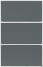 Royal Green Rectangular Stickers Color-Coding Labels for Organizing, Moving, and Storage Boxes 4" x 2" Stickers to Write On Name Tags, 150-Pack (Grey)