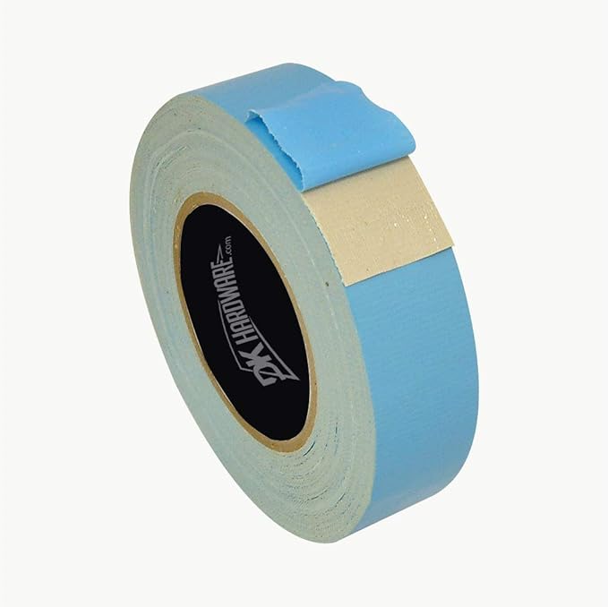 BRIXWELL Blue Double Coated Carpet Tape 2 Inch x 25 Yard Made in The USA
