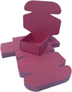 10 Pcs 9.8 x 9.8 x 4 inches Large Size Corrugated Cardboard Gift Boxes Recyclable Shipping Boxes for Mailing & Holidays, Wedding, Birthday, Gifts Packaging (Cranberry, 9.8 x 9.8 x 4")