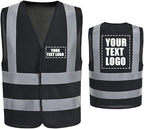 AYKRM 12 colour High visibility viz vest hi vis viz reflective work construction safety vest (XS-8XL)