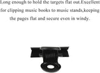 HAHIYO 0.87inch Black Bulldog Clips Metal File Hinge Binder Clips Clamps Save Space Strong Spring Jaws Rock Solid Grip Book Lay Flat Deburred Edge for Hang Photos Wall Grid Dog Food 30PCS