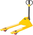 Global Industrial Industrial Duty Narrow Pallet Jack with 21" W x 36" L Forks, 5500 lb. Capacity, Manual Pallet Truck for Warehouse, Manufacturing and Retail