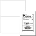 Coopaty Half Sheet Shipping Labels 8.5" x 5.5" Sticker Labels for Laser & Ink Jet Printers, 2 Per Page Self Adhesive Mailing Labels for Packages (10000 Labels)