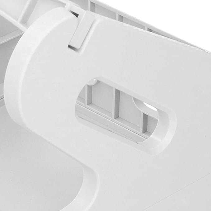 Label Holder 2 in 1 Multifunctional Removable Print Shipping Label Holder for Thermal Label Printers ABS Material 20 x 13.5 x 15cm 1 Set