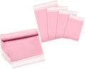 Outus 120 Pcs Poly Mailer Envelope 4 Sizes Shipping Bags Self Adhesive Clasp Envelope Self Adhesive Tear Proof Mailing Covers(8 x 12 In, 10 x 14 In, 13 x 18 In, 15 x 20 in,Pink)