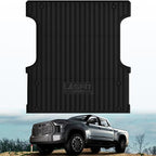 LASFIT Bed Mat for Toyota Tundra 2022-2026 5.5FT/5.5' Truck Bed, All Weather 5.5 FT Bed Liner for Toyota Tundra 2026 2025 2024 2023 2022 Accessories TPE Trunk Mat Cargo Mat (Not Fit Drop-in Liners)