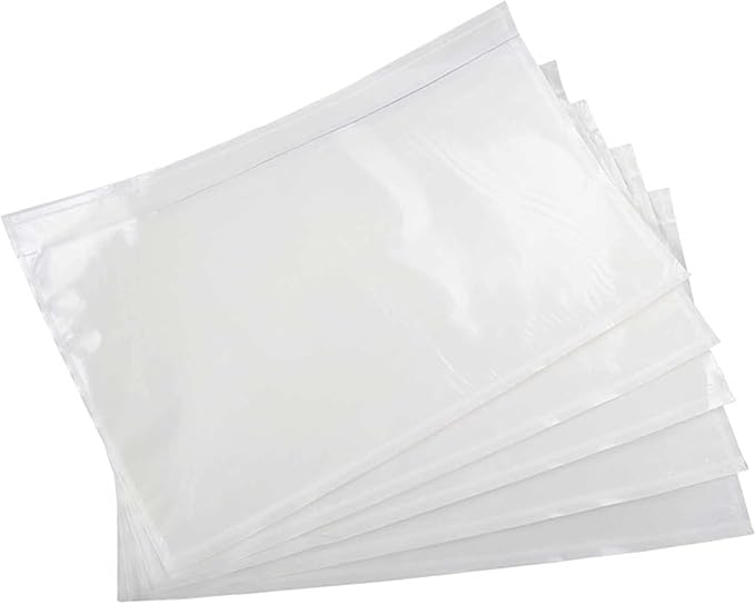 7.5x5.5 Packing List Mailing Envelopes Shipping Envelopes Packing List Clear Adhesive Shipping label sleeves Shipping Supplies for Small Businesses(2000 Pcs)