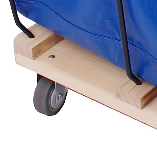 Basket Trucks Blue 12 Bushel Knock Down Truck, 15.0 cu. ft, 600 lb, 36" L X 26" W X 34" H Capacity