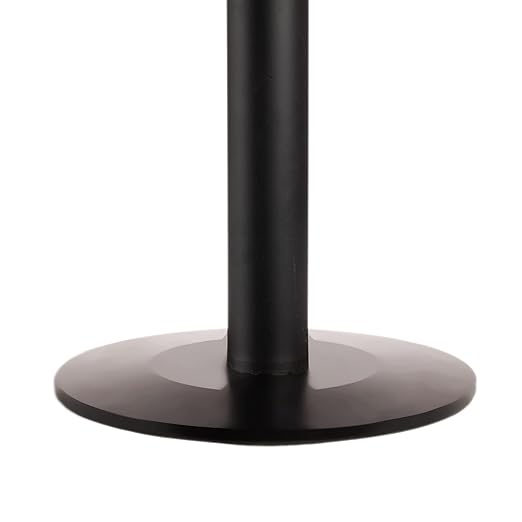 Floor Standing Sign Frame with Steel Low Profile Base, 14 inches by 22 inches Vertical Sign Frame, Black Post