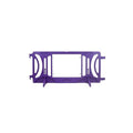 Billboard Barricade 42x96 Plastic Pedestrian Barricade- Purple