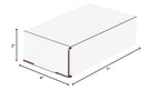 Box USA Small Shipping Boxes 7"L x 4"W x 2"H, 50-Pack - White Box Crush-Proof Mailers for Packaging, Storage, Gifts or Bulk Business Orders