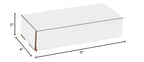 Box USA BM942 9"L x 4"W x 2"H, White (Pack of 50)