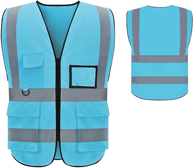 Personalized High Reflective Safety Vest Custom Hi Vis Safety Vest Men Women Construction Workwear Security Vest