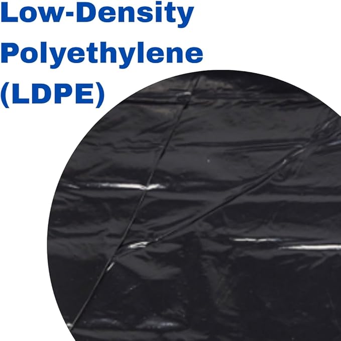 Black Trash Bags for Home, Kitchen and Retail - 1 Pallet of 80 Cases, 8000 Bags Total - 45 Gallons - Coreless - 40"x46" - 1.3 mil thick