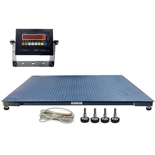 Liberty LS-916-5' x 8' / (60" x 96") Industrial Heavy Duty Floor Scale | 10000 lbs x 1 lb