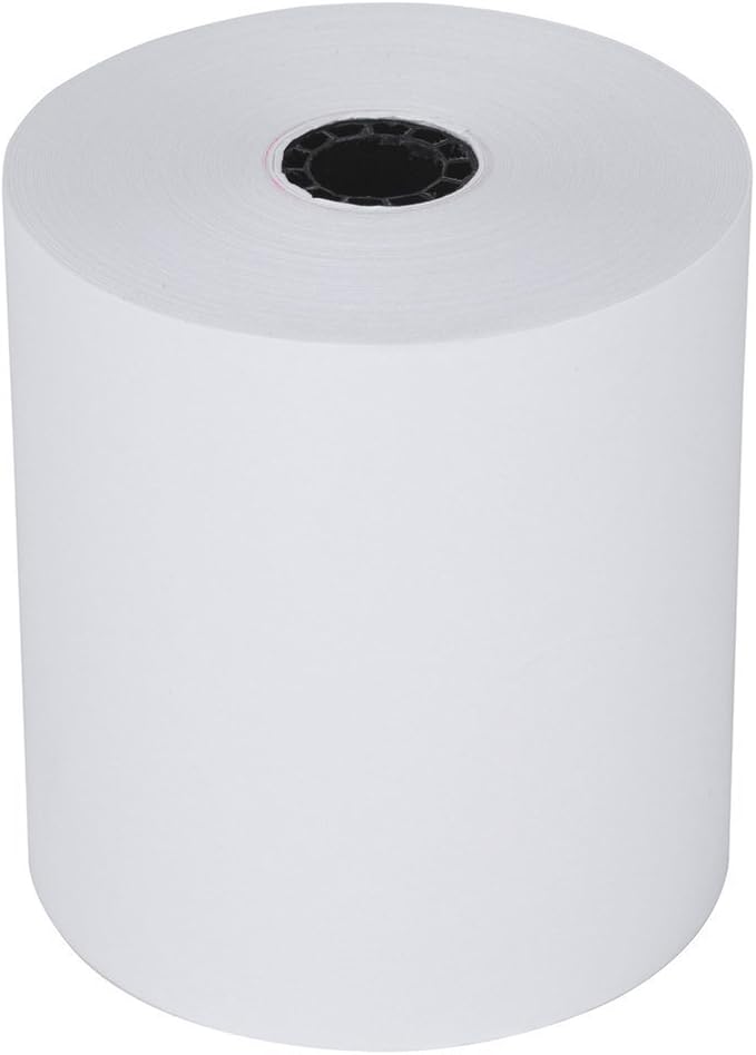 Ritemade 15-149 POS Cash Register Thermal Paper Roll Tape 2 1/4" X 80' with 1/2" Core (50 Rolls Per Case)