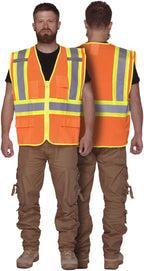 KAYGO Safety Vest with Pockets - High Visibility Reflective Vest ANSI Class 2 Construction Vest