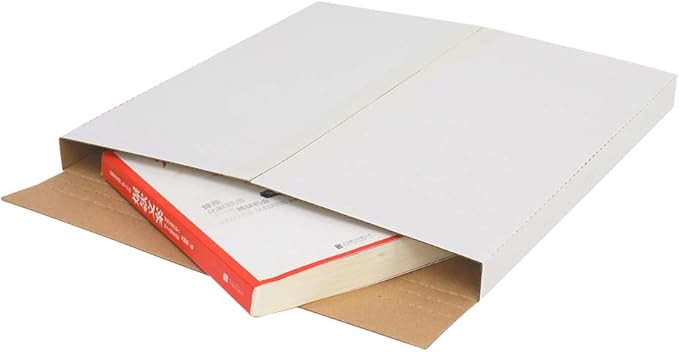 25 Packs White Vinyl Record LP Shipping Mailer Boxes, 12.5in*12.5in*1in Record Mailers, Album Paper Box, Record Album Mailer