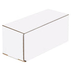 Box USA BM733 7"L x 3"W x 3"H, White (Pack of 50)