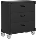 3 Drawer Rolling Tool Cabinet Heavy Duty Garage Storage On Wheels Mobile Metal Workbench for Warehouse, Basement & Workshop |Easy to Assemble