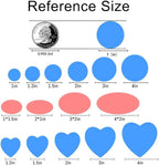 100-200pcs Custom Stickers Labels HeartPersonalized Stickers Wedding Favor Sticker for Gift Boxes Valentine's Day in 1.2“，2”，3“