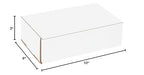 Box USA BM1063 10"L x 6"W x 3"H, White (Pack of 50)