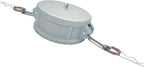 2PCS Cam and Groove Fitting, Aluminum, Type DC, 4" Dust Cap, with 2PCS Camlock Gasket Fitting (4“)