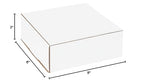 Box USA BM883 8"L x 8"W x 3"H, White (Pack of 50)