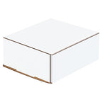 Box USA BMRX6XL 6 3/16"L x 5 3/8"W x 2 1/2"H, White (Pack of 50)