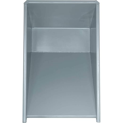 Global Industrial 2 Cu Yd Gray Medium Duty Self Dumping Forklift Hopper