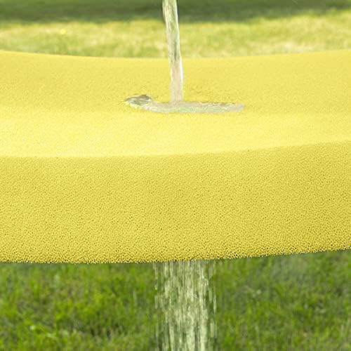 FoamRush 8" x 26" x 26" Water-Resistant Dry Fast Outdoor Upholstery Foam Sheet for Outdoor & Marine Furniture (Chair Cushion Foam for Patio Furniture, Boat Seat Cushion Replacement)