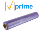 APQ 4 Rolls of Blown Hand Stretch Film 18" x 1500'. Purple Hand Stretch Wrap, 80 Gauge. Tear Resistant Residue Free Film for Moving, Shipping, Wrapping. Industrial Grade Pallet Shrink Wrap Film.