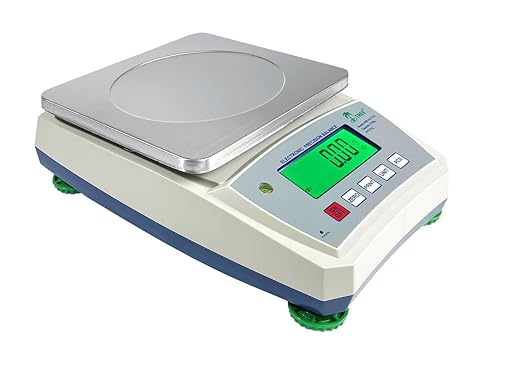 TREE HRB-XG 3101 High Resolution Balance, 3100 G X 0.1 G Accurate Digital Precision Industrial Scientific Commercial Pharmacy Chemical Fine Powder Jewelry Electronic Balance