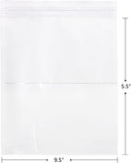 iMailer - 10 Pack 9.5"x 12" Packing List Envelopes -Resealable Adhesive Plastic Pouches for Shipping Labels and Document