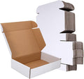 9x6x2'' Corrugated Mailer (25 Pack), Cardboard Shipping Boxes, Oyster White (CM962-25)