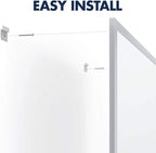 Quartet Magnetic Dry Erase White Board, 2' x 1-1/2 Whiteboard, Nano-Clean Surface Resists Ink Stains, Silver Aluminum Frame (SM531)