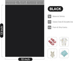 Metronic Poly Mailers 10x13 120000 Pack, Small Shipping Bags for Clothing, Waterproof Mailers Poly Bags, Shipping Envelopes Mailing Bags for Business, Bulk, Black
